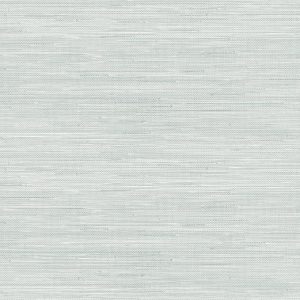 Social Social Whisper Blue Classic Faux Grasscloth Peel & Stick Wallpaper